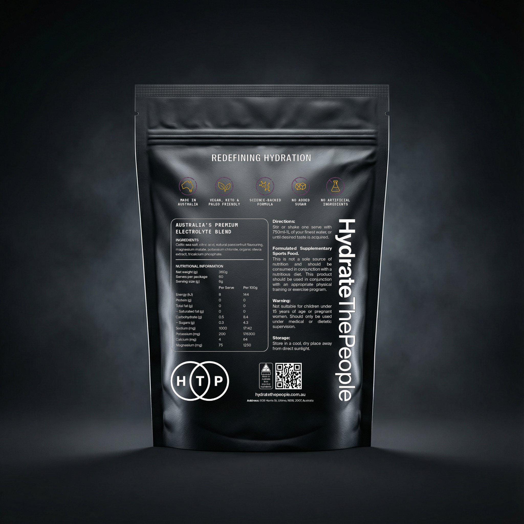 60 Serve Pouch | Passionfruit