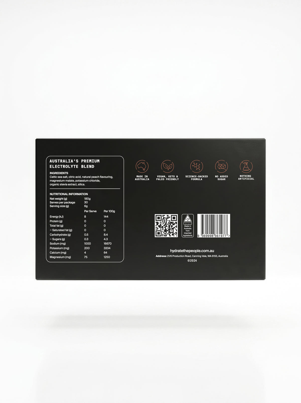 30 Single Serve sachets | Peach