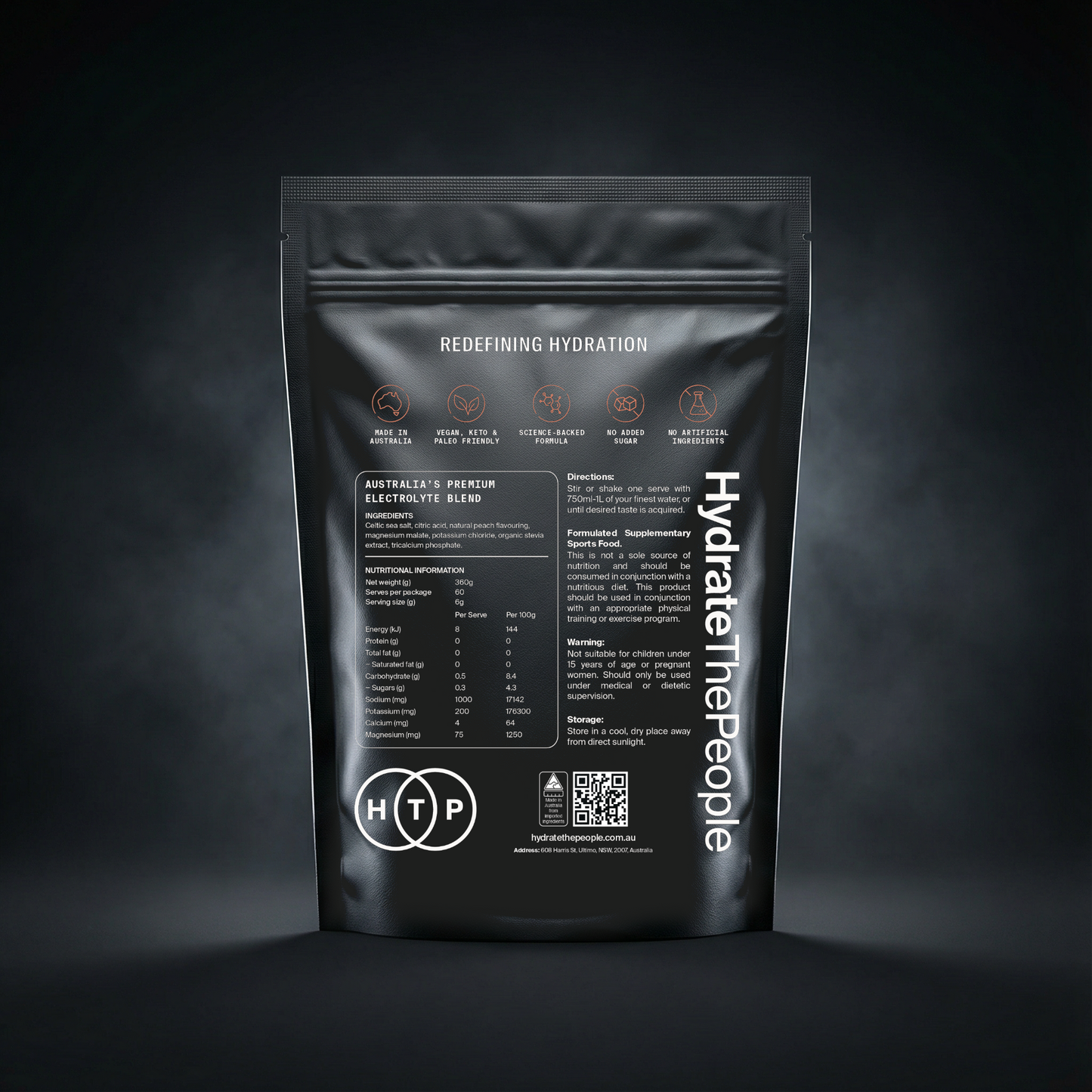60 Serve Pouch | Peach