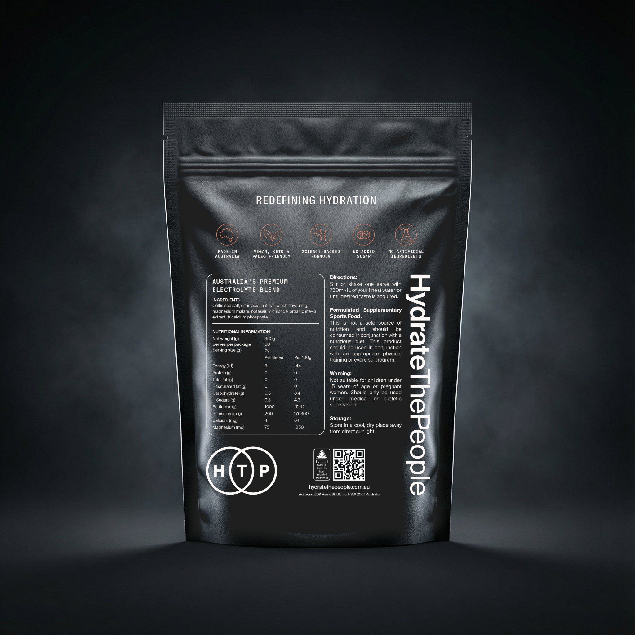 60 Serve Pouch | Peach