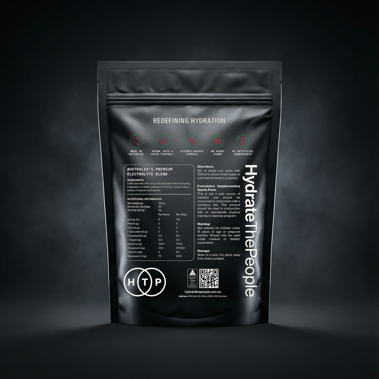 60 Serve Pouch | Watermelon