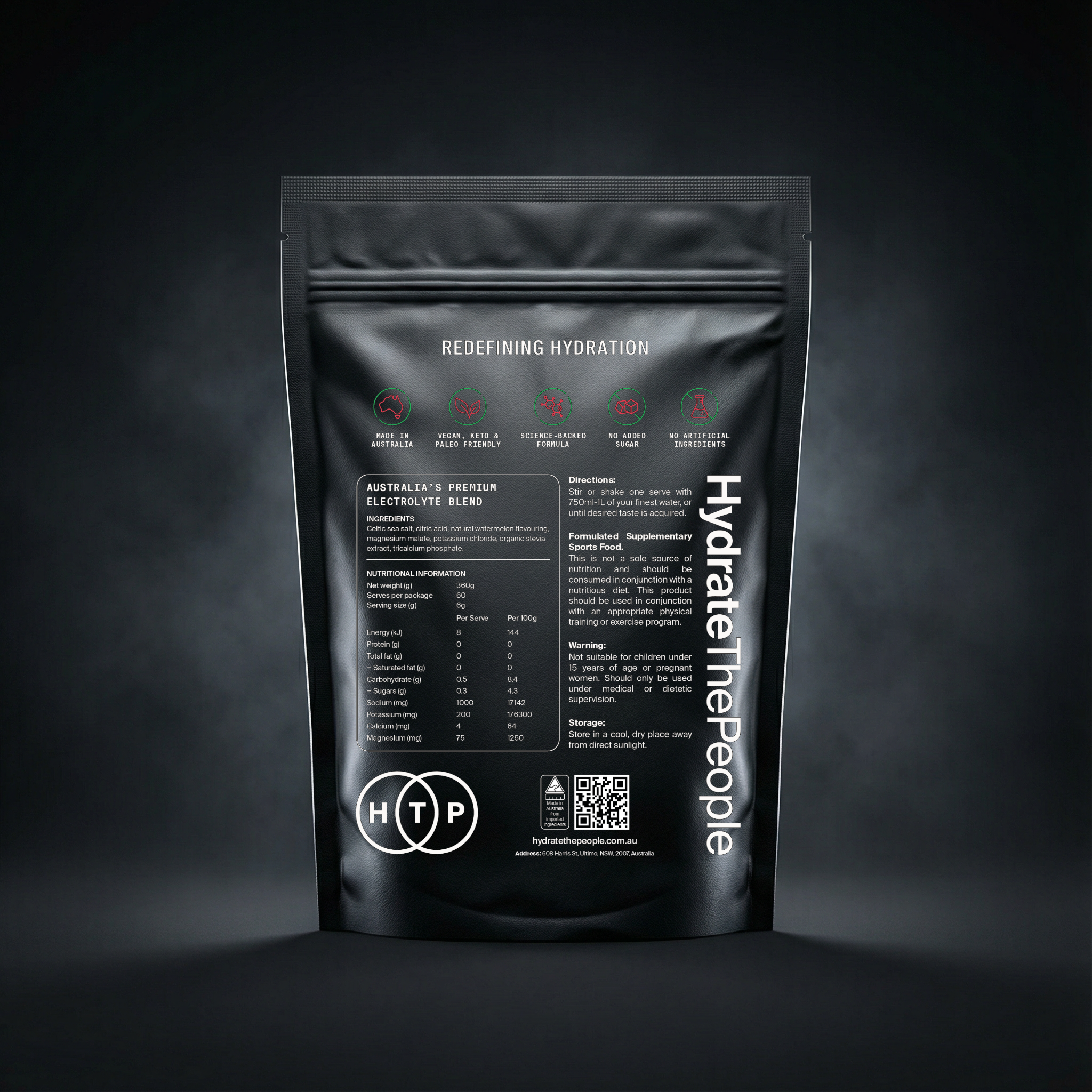 60 Serve Pouch | Watermelon